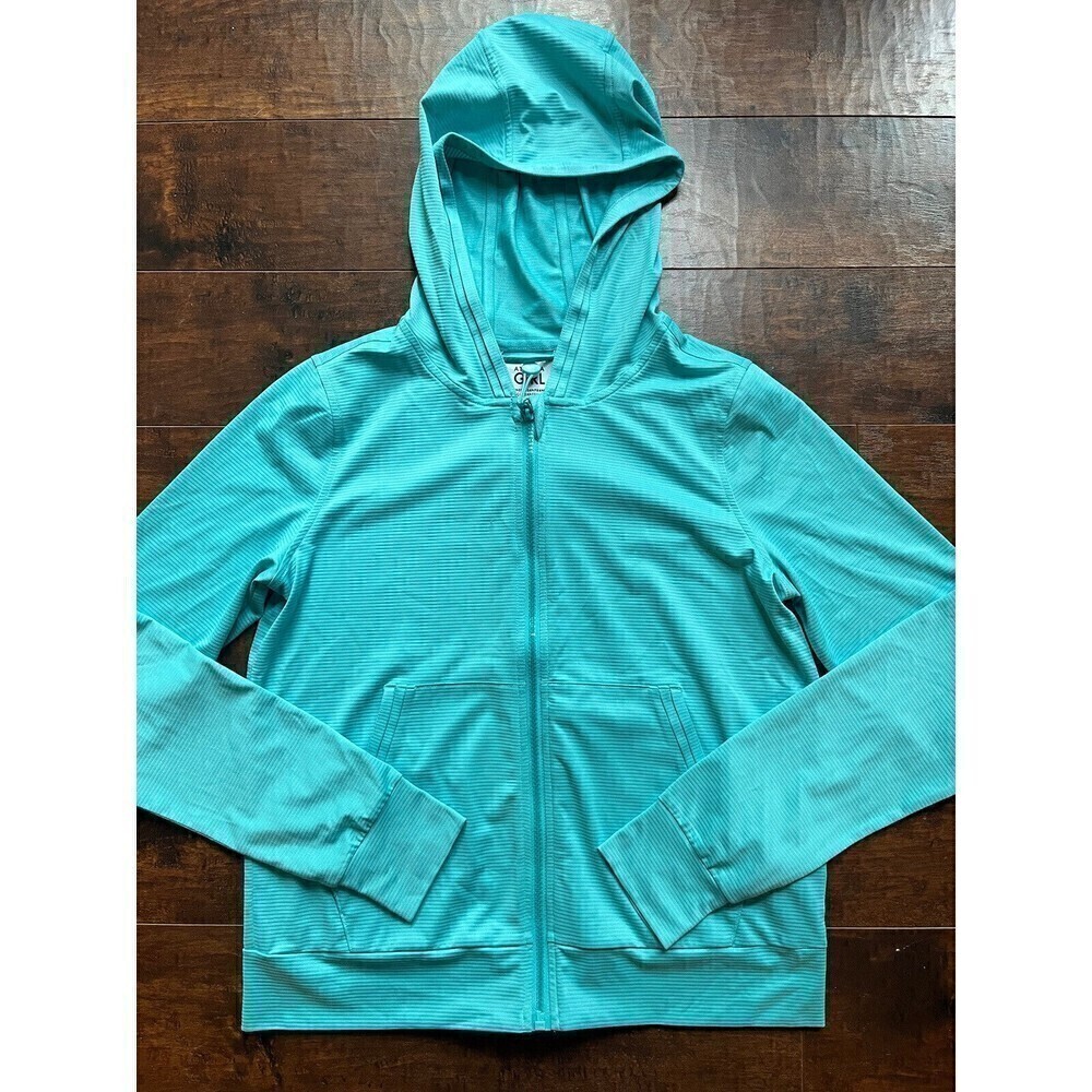 Athleta Girls Full Zip Long SLeeve Light Weight Hoodie Sz XXL/16